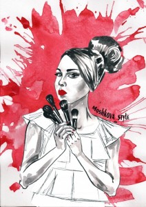 Визажист, стилист Анастасия Мошкова